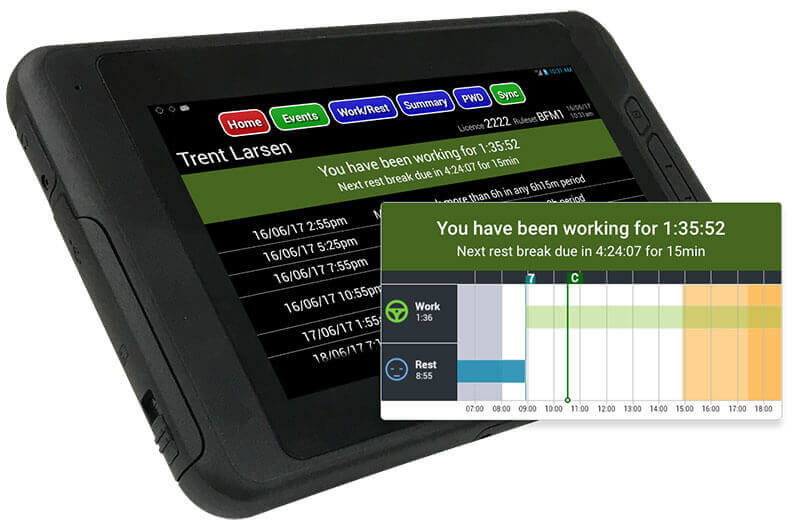 Electronic Work Diary Teletrac Navman
